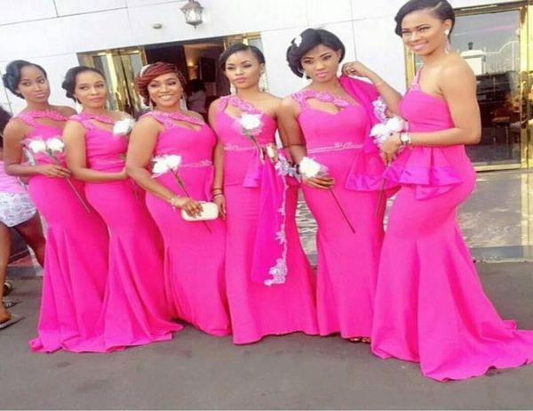 african one shoulder fushia long bridesmaid dresses satin beaded ruffles mermaid maid of honor party gowns custom made wedding gue3582117, White;pink
african one shoulder fushia long bridesmaid dresses satin beaded ruffles mermaid maid of honor party gowns custom made wedding gue3582117, White;pink