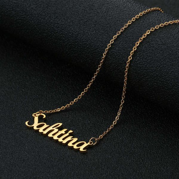 gold silver color personalized custom name pendant customized cursive nameplate necklace women handmade birthday gift
gold silver color personalized custom name pendant customized cursive nameplate necklace women handmade birthday gift