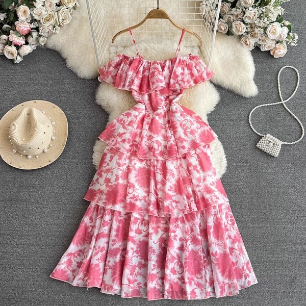 tie dye printed slip dress seaside resort beach dress gentle wind waist a-line ruffle cake dress, Black;gray
tie dye printed slip dress seaside resort beach dress gentle wind waist a-line ruffle cake dress, Black;gray