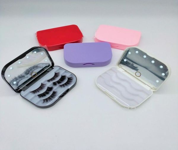led 3 pairs 3d mink eyelash plastic package boxes false eyelashes packaging empty case lashes box with holder mirror makeup tool6604446
led 3 pairs 3d mink eyelash plastic package boxes false eyelashes packaging empty case lashes box with holder mirror makeup tool6604446