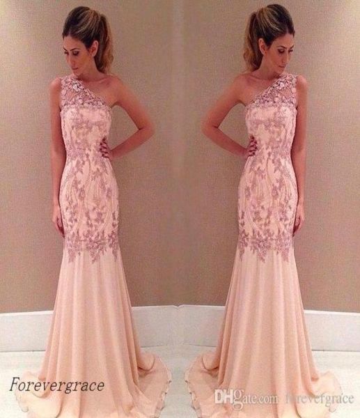 2019 glamorous chiffon one shoulder mermaid prom dress lace formal holidays wear graduation evening party gown custom made p9177778, Black
2019 glamorous chiffon one shoulder mermaid prom dress lace formal holidays wear graduation evening party gown custom made p9177778, Black