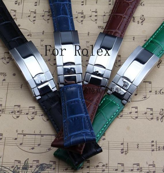 new 20mm black green brown blue genuine leather watchband watch strap for role gmt watch with original logo1517053, Black;brown
new 20mm black green brown blue genuine leather watchband watch strap for role gmt watch with original logo1517053, Black;brown