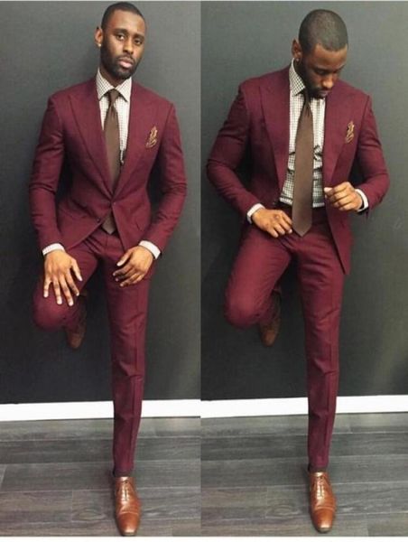 classic design groom tuxedos two buttons burgundy peak lapel groomsmen man suit mens wedding suits jacketpantstie no7763161974, Black;gray
classic design groom tuxedos two buttons burgundy peak lapel groomsmen man suit mens wedding suits jacketpantstie no7763161974, Black;gray