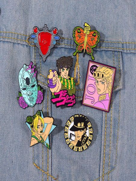 jojo adventure enamel pins custom kujo jotaro jolyne cujoh brooches lapel badges cartoon funny jewelry gift for kids friends4330643, Blue
jojo adventure enamel pins custom kujo jotaro jolyne cujoh brooches lapel badges cartoon funny jewelry gift for kids friends4330643, Blue