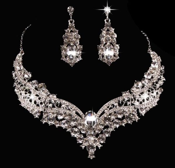 bridal jewelry drop earrings european and american popular big brand alloy full diamond sets necklace for party wedding2615430, White
bridal jewelry drop earrings european and american popular big brand alloy full diamond sets necklace for party wedding2615430, White
