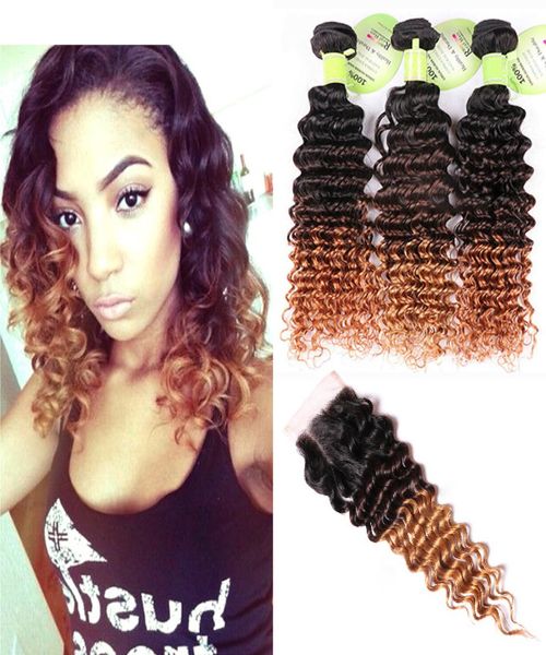1b427 ombre weave 3 bundles with 4x4 lace closure deep wave brazilian virgin human hair brown blonde bundles with closure3910938, Black;brown
1b427 ombre weave 3 bundles with 4x4 lace closure deep wave brazilian virgin human hair brown blonde bundles with closure3910938, Black;brown