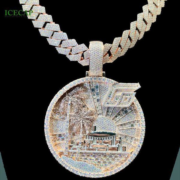 custom 925 silver full moissanite pendant creative design men cuban big charm necklace pendant
custom 925 silver full moissanite pendant creative design men cuban big charm necklace pendant