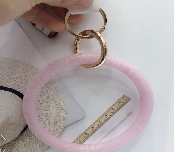 12styles silicone bracelets bangle wrist key ring fashion glitter bracelet sports keychain round key rings large o keyring jewelry9902400, Red;brown
12styles silicone bracelets bangle wrist key ring fashion glitter bracelet sports keychain round key rings large o keyring jewelry9902400, Red;brown