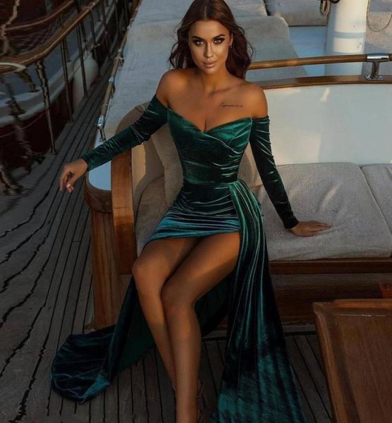 elegant charming prom dresses off shoulder v neck long sleeves draped pleats high side split sweep train evening pageant gown6220874, Black;red
elegant charming prom dresses off shoulder v neck long sleeves draped pleats high side split sweep train evening pageant gown6220874, Black;red