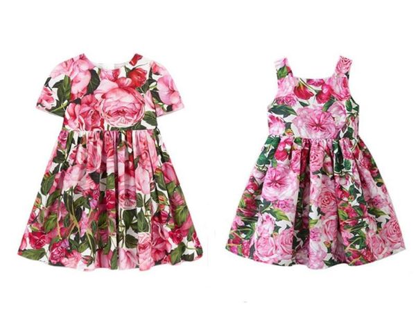european and american girls dress 2021 summer children shortsleeve flower patter party dress baby kids girl clothes dresses8453117, Red;yellow
european and american girls dress 2021 summer children shortsleeve flower patter party dress baby kids girl clothes dresses8453117, Red;yellow