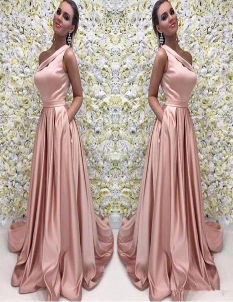rose gold long prom dress elegant one shoulder sleeveless a line floor length satin evening dresses bridesmaid formal gown with po1820839, Black;red
rose gold long prom dress elegant one shoulder sleeveless a line floor length satin evening dresses bridesmaid formal gown with po1820839, Black;red