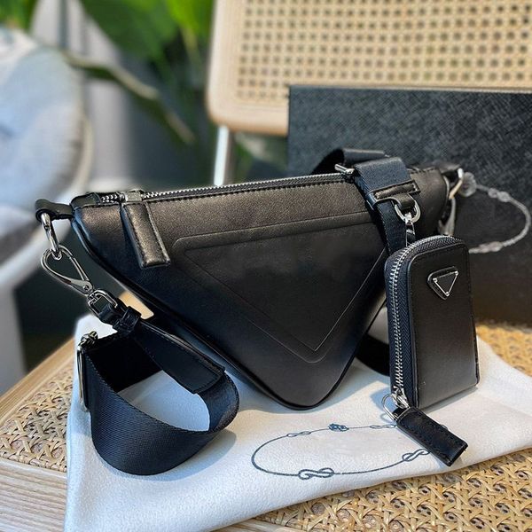 designer shoulder bags fashion women leather crossbody handbag triangle bag 2 pcs set with mini coin case wallet purse luxury high quality
designer shoulder bags fashion women leather crossbody handbag triangle bag 2 pcs set with mini coin case wallet purse luxury high quality