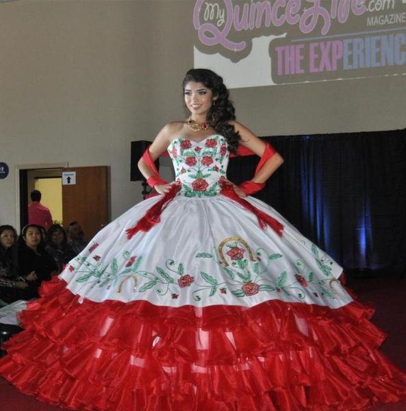fashion sweet 16 dresses 2018 quinceanera dresses white and red sweetheart embroidery tiered draped prom gowns8391215, Blue;red
fashion sweet 16 dresses 2018 quinceanera dresses white and red sweetheart embroidery tiered draped prom gowns8391215, Blue;red