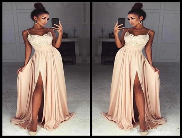 elegant chiffon prom dresses long spaghetti straps lace side split evening party dress custom made bridesmaid dress3392923, Black;red
elegant chiffon prom dresses long spaghetti straps lace side split evening party dress custom made bridesmaid dress3392923, Black;red