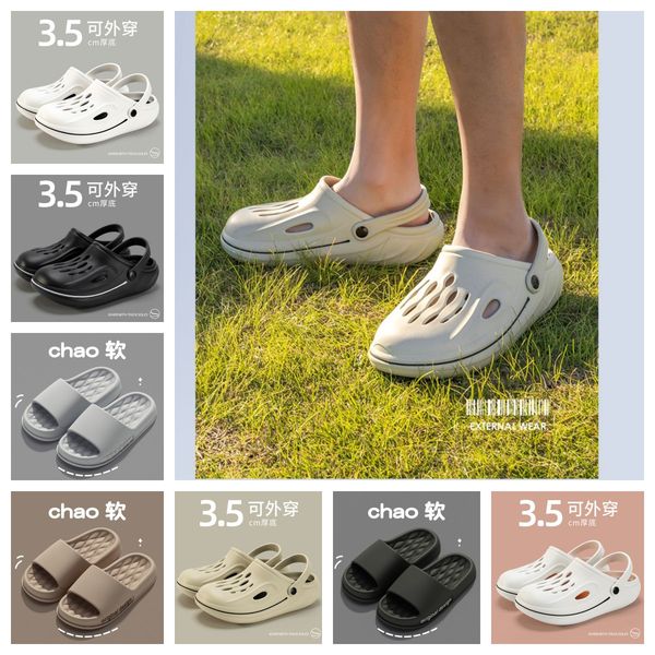 slippers cave shoes men wear summer 2023 new trend net red thick soled anti-slip breathable anti-odor sandals men wholesale, Black
slippers cave shoes men wear summer 2023 new trend net red thick soled anti-slip breathable anti-odor sandals men wholesale, Black