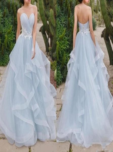 simple style skye blue a line prom dress sweetheart neck with white lace ruffles train corset back boho beach bridal party gowns8768105, Black
simple style skye blue a line prom dress sweetheart neck with white lace ruffles train corset back boho beach bridal party gowns8768105, Black