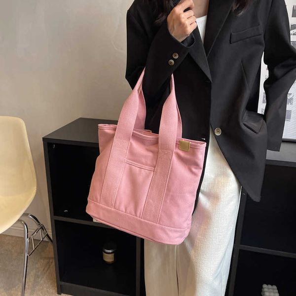 canvas bag women's large capacity handbag college student shoulder bag tote bag
canvas bag women's large capacity handbag college student shoulder bag tote bag