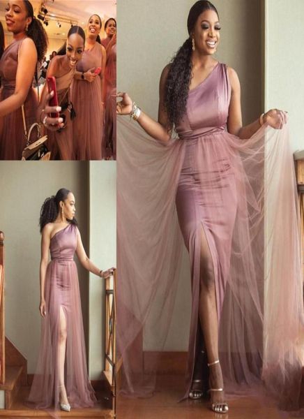 one shoulder satin mermaid bridesmaid dresses side split plus size wedding guest gowns country beach maid of honor dress robes de 5428191, White;pink
one shoulder satin mermaid bridesmaid dresses side split plus size wedding guest gowns country beach maid of honor dress robes de 5428191, White;pink