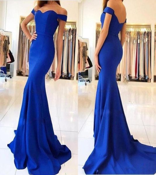 royal blue mermaid prom dresses off shoulder backless sweep train simple garden country arabic bridesmaid evening gowns maid of ho3034399, Black
royal blue mermaid prom dresses off shoulder backless sweep train simple garden country arabic bridesmaid evening gowns maid of ho3034399, Black