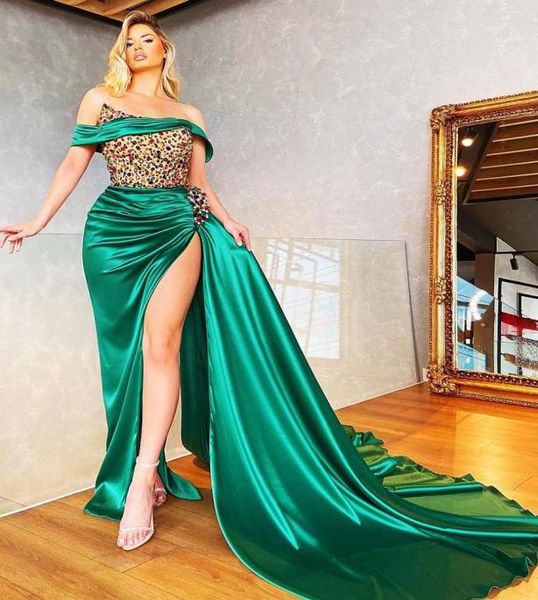 luxury plus size arabic aso ebi hunter green prom dresses beaded crystals high side split floor length formal evening party second3794260, Black
luxury plus size arabic aso ebi hunter green prom dresses beaded crystals high side split floor length formal evening party second3794260, Black