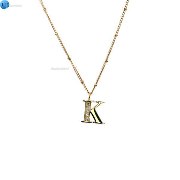 wholesale price custom stainless steel charm simple k letter women necklaces, Silver
wholesale price custom stainless steel charm simple k letter women necklaces, Silver