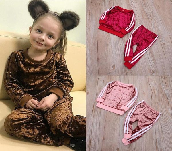 autumn winter kids velvet clothes set baby girls designer casual clothing outsuits thicken pants twopiece children clothing 5567380, White
autumn winter kids velvet clothes set baby girls designer casual clothing outsuits thicken pants twopiece children clothing 5567380, White