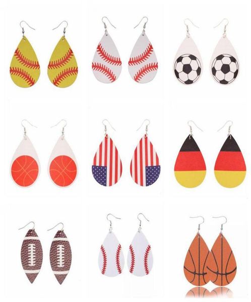 waterdrop leather earring outdoor women sport baseball volleyball teardrop printing dangle earring fashion lady jewelry party gift7587006, Red;brown
waterdrop leather earring outdoor women sport baseball volleyball teardrop printing dangle earring fashion lady jewelry party gift7587006, Red;brown