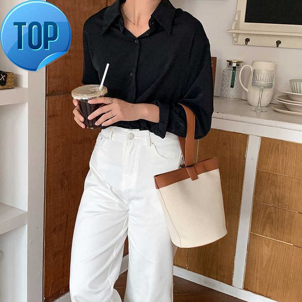 designer bags korean triumphal arch canvas handheld bucket bag large capacity 2023 new women's simple versatile splice handbag factory
designer bags korean triumphal arch canvas handheld bucket bag large capacity 2023 new women's simple versatile splice handbag factory