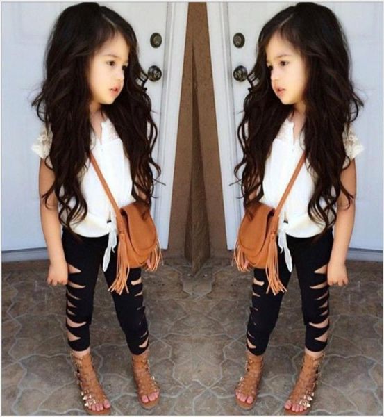 summer girls clothing sets baby girl lace sleeveless tshirt hredded leggings pants 2pcs set kids outfits children suit7704854, White
summer girls clothing sets baby girl lace sleeveless tshirt hredded leggings pants 2pcs set kids outfits children suit7704854, White
