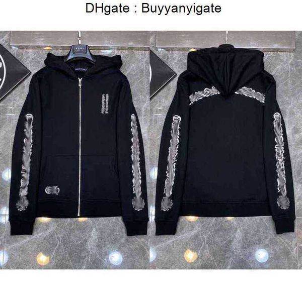 3a classic mens zipper ch hoodies designer horseshoe sanskrit cross print pullover heart hoody sweatshirts sweater luxury woman jackts fate, Black
3a classic mens zipper ch hoodies designer horseshoe sanskrit cross print pullover heart hoody sweatshirts sweater luxury woman jackts fate, Black