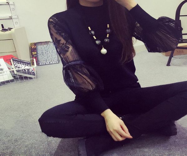 fall new big girls sweater kids lace embroidered princess pullover women gauze puff sleeve knitted sweater old kids puff sleeve ju7434840, Blue 
fall new big girls sweater kids lace embroidered princess pullover women gauze puff sleeve knitted sweater old kids puff sleeve ju7434840, Blue