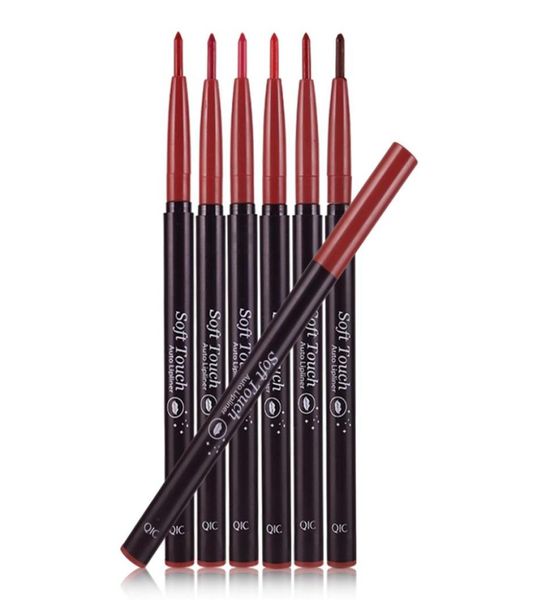qic 6colors professional matte lip liner pencil rotate waterproof long lasting smooth natural lipliner pen makeup cosmetic tools k4484321
qic 6colors professional matte lip liner pencil rotate waterproof long lasting smooth natural lipliner pen makeup cosmetic tools k4484321