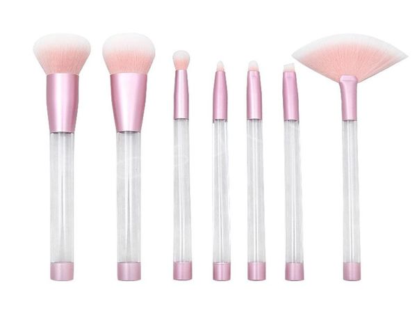 diy 7pcs glitter makeup brushes transparent empty handle makeup brush set with pvc bag make up tools5471409
diy 7pcs glitter makeup brushes transparent empty handle makeup brush set with pvc bag make up tools5471409