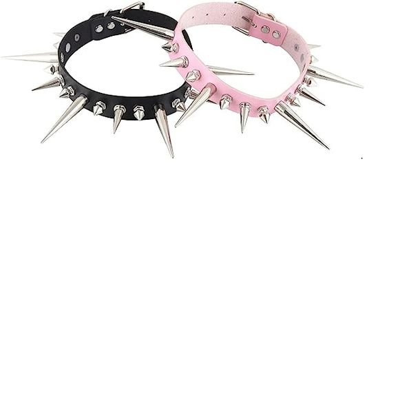 gothic necklace spiked neck punk rock collar halloween costume jewelry gothic accessories, leatherette, Silver
gothic necklace spiked neck punk rock collar halloween costume jewelry gothic accessories, leatherette, Silver
