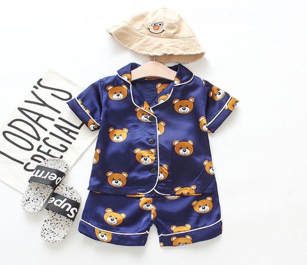 kid pajamas baby clothe girl twopiece suit for summer home wear clothing shortsleeved suit boy cute children bear cartoon print 3784954, Blue;red
kid pajamas baby clothe girl twopiece suit for summer home wear clothing shortsleeved suit boy cute children bear cartoon print 3784954, Blue;red