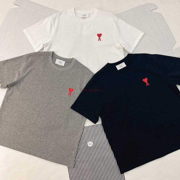 women's t-shirt ami designer fashion clothing tees tshirts poison family correct edition 2023 new chain little red heart short sleeve, White
women's t-shirt ami designer fashion clothing tees tshirts poison family correct edition 2023 new chain little red heart short sleeve, White