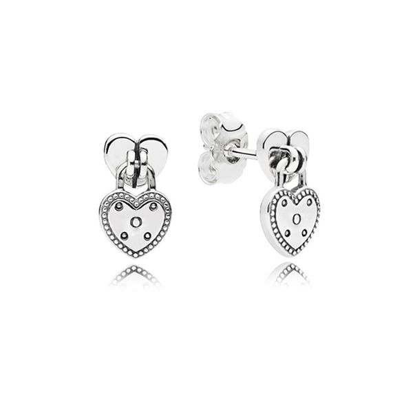 heart shaped padlock stud earring for pandora real 925 sterling silver pendant earrings set for women girls party jewelry luxury love earrin, Golden;silver
heart shaped padlock stud earring for pandora real 925 sterling silver pendant earrings set for women girls party jewelry luxury love earrin, Golden;silver