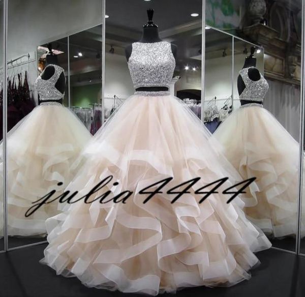 two pieces quinceanera dresses ball gown ruffles crystals pearls ruffles tulle 2019 turquoise pageant gowns for girls prom dress1658701, Blue;red
two pieces quinceanera dresses ball gown ruffles crystals pearls ruffles tulle 2019 turquoise pageant gowns for girls prom dress1658701, Blue;red
