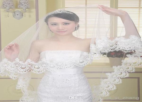 2016 new fashion bridal veils 14 meters ivory one layer lace edge wedding veils dhyz 015128500, Black
2016 new fashion bridal veils 14 meters ivory one layer lace edge wedding veils dhyz 015128500, Black
