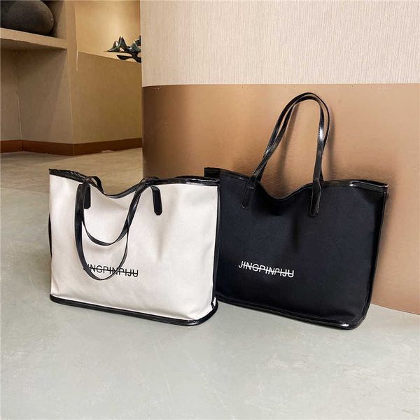 canvas bag new bag women's large capacity women's handbag letter printing canvas bag fashion shopping bag
canvas bag new bag women's large capacity women's handbag letter printing canvas bag fashion shopping bag