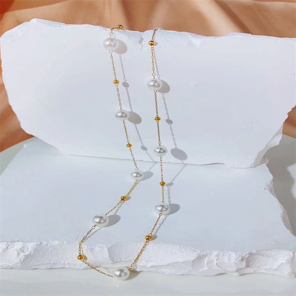 titanium steel chain does not fade pearl full star necklace collarbone chain female fashion temperament super fairy choker, Silver
titanium steel chain does not fade pearl full star necklace collarbone chain female fashion temperament super fairy choker, Silver