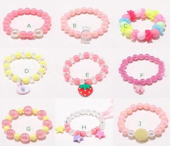 ins cute 9 style kids jewelry accessory colorful stars pearl love heart charms bracelet cute design princess bracelet kids girl je9970939, Red;brown
ins cute 9 style kids jewelry accessory colorful stars pearl love heart charms bracelet cute design princess bracelet kids girl je9970939, Red;brown