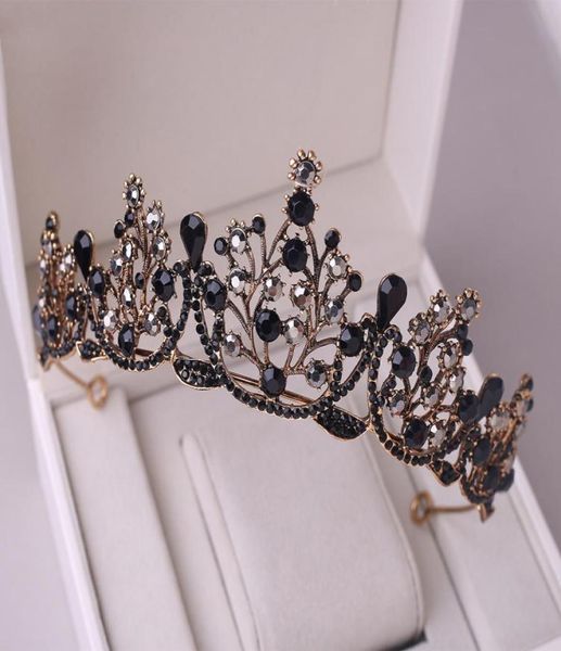 2021 cute baroque princess headpieces black rhinestone bridal tiara wedding 18th birthday queen crown formal party accessories2149482, Silver
2021 cute baroque princess headpieces black rhinestone bridal tiara wedding 18th birthday queen crown formal party accessories2149482, Silver