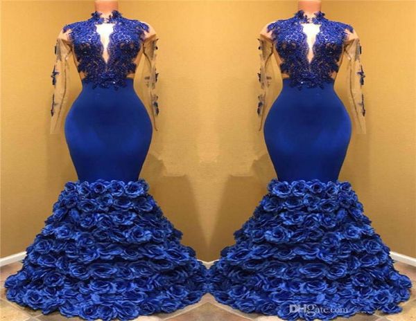 royal blue rose flowers bottom prom dresses mermaid sheer long sleeve lace appliques evening prom gowns custom made zipper back dr7837828, Black
royal blue rose flowers bottom prom dresses mermaid sheer long sleeve lace appliques evening prom gowns custom made zipper back dr7837828, Black