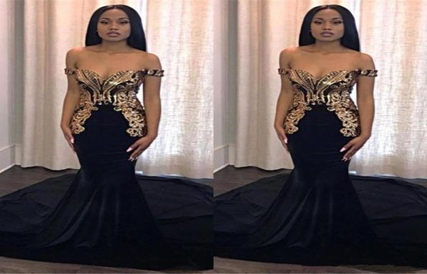 african mermaid black prom dresses long gold appliques elegant off shoulder custom black girls evening gowns celebrity runway dres5285058, Black;red
african mermaid black prom dresses long gold appliques elegant off shoulder custom black girls evening gowns celebrity runway dres5285058, Black;red