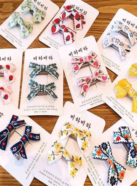 2pcslot floral bow embroidery hair clips kids hair accessories clips baby hairgrip girls barrettes children hairpins aa2203214948642, Black;brown
2pcslot floral bow embroidery hair clips kids hair accessories clips baby hairgrip girls barrettes children hairpins aa2203214948642, Black;brown