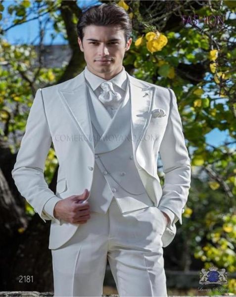 custom design one button white wedding groom tuxedos peak lapel groomsmen mens dinner blazer suits jacketpantsvesttie no15345391312, Black;gray
custom design one button white wedding groom tuxedos peak lapel groomsmen mens dinner blazer suits jacketpantsvesttie no15345391312, Black;gray