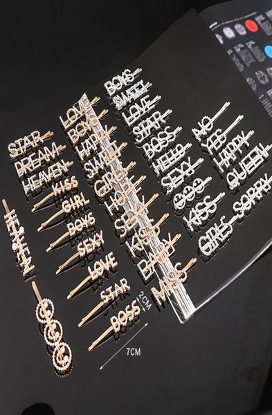 letter hairpins shiny rhinestones word hair clips for girl women goal boss hair clip hairgrip diamond bling hair pins barret1353059, Slivery;white
letter hairpins shiny rhinestones word hair clips for girl women goal boss hair clip hairgrip diamond bling hair pins barret1353059, Slivery;white