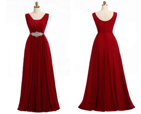 red bridesmaid dresses a line sleeveless crystal belt floor length chiffon junior country bridesmaid dresses long maid of ho1150510, White;pink
red bridesmaid dresses a line sleeveless crystal belt floor length chiffon junior country bridesmaid dresses long maid of ho1150510, White;pink