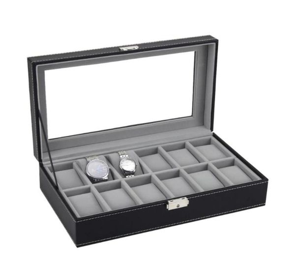 watch boxes cases 61012 slots box case rings chain necklace holder storage organizer jewelry display pu leather casket saat tr8283371, Black;blue
watch boxes cases 61012 slots box case rings chain necklace holder storage organizer jewelry display pu leather casket saat tr8283371, Black;blue